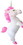 Studio Halloween SHI-21070-C White Unicorn Inflatable Adult Costume | Standard