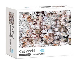 Cat World 1000 Piece Jigsaw Puzzle