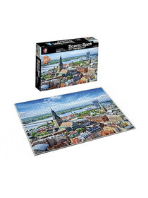 Scenic Spot of the World Sea Port 500 Piece Jigsaw Puzzle