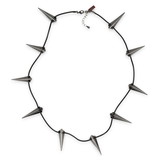 SalesOne International SalesOne International Marvel Black Panther Claw Necklace (10 Steel Claws, Leather Collar)