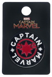 SalesOne International Marvel Captain Marvel Logo Enamel Collector Pin