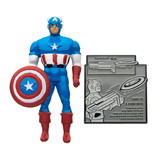 SalesOne SOI-CPTA80YRDLPSET-C Marvel 80 Years Retro Action Figure Enamel Pin Set Captain America