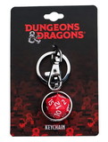 SalesOne SOI-DNDD20KC03-C Dungeons & Dragons Spinning 20-Sided Dice Metal Keychain