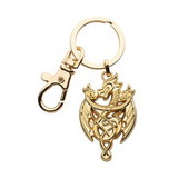 SalesOne SOI-HOTD3DDRAGNKC01-C Game of Thrones House of the Dragon Gold Dragon 3D Keychain