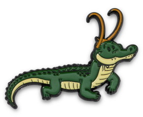 SalesOne SOI-LOKIGATORPIN02-C Marvel Studios Loki Alligator with Crown Collectible Enamel Pin