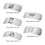 SalesOne SOI-NRVILHB5SET01-C Naruto Cosplay Headband Set With 4 Village Plates