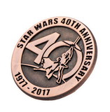 SalesOne International SOI-SW40THPIN03-C Star Wars 40th Anniversary Collectible Bronze Pin, SDCC '17 Exclusive