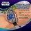 SalesOne International Princess Leia and Rey Beacon Tracker Bolo Bracelet - Licensed Star Wars Merch