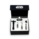SalesOne International Star Wars 3D Lightsaber Pin Set - Exclusive Magnetic Star Wars Pins - Set of 4