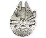 SalesOne SOI-SWMF3DPIN01-C Star Wars Millennium Falcon Collector Metal Pin | 3 x 2 Inches | Toynk Exclusive