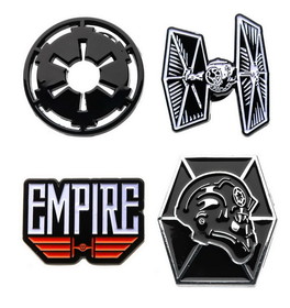 Star Wars Imperial Forces Enamel Pins, Set of 4