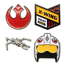 Star Wars Rebel Alliance Enamel Pins, Set of 4