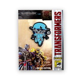 SalesOne International SOI-TF5SQKSPIN01-C Transformers The Last Knight Sqweeks Enamel Collector Pin, Toynk Exclusive