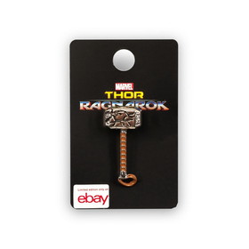 SalesOne International Marvel Thor Ragnarok Cracked Mjolnir Trading Pin eBay Exclusive