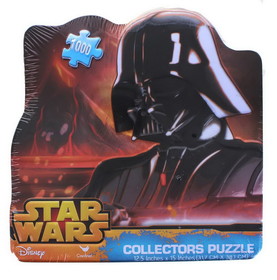 Spin Master SPN-18409-DAR-C Star Wars 1000 Piece Collectors Tin Jigsaw Puzzle Darth Vader