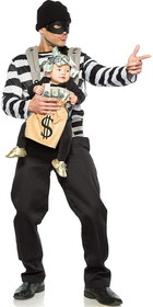 Seeing Red SRD-30112-C Robber & Money Bag Costume for Parent & Baby | One Size Fits Most