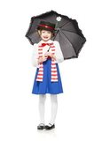 Seeing Red English Nanny Poppins Child Costume