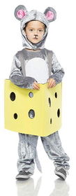 Seeing Red Mouse in Cheese Child Costume