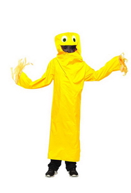 Seeing Red Wacky Waving Tube Guy Adult Costume - Yellow