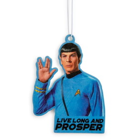 Surreal Entertainment SRE-AIR-ST-LLAP-C Star Trek Spock Live Long and Prosper Air Freshener | Berry Scent