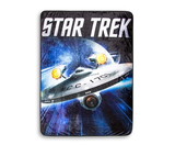 Surreal Entertainment SRE-CFB-ST-SHSPACE-C Star Trek USS Enterprise Fleece Throw Blanket | 45 x 60 Inches