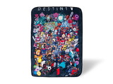 Surreal Entertainment Chibi Characters Fleece Throw Blanket - 45 x 60- Destiny Collector's Edition