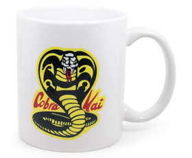 Surreal Entertainment SRE-CMG-CK-FISTW-C The Karate Kid "Cobra Kai" Ceramic Mug | Holds 11 Ounces
