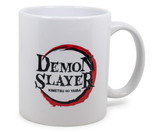 Surreal Entertainment SRE-CMG-DS-LOGO-C Demon Slayer: Kimetsu no Yaiba Logo Ceramic Mug Exclusive | Holds 11 Ounces
