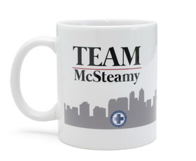 Surreal Entertainment SRE-CMG-GA-TMST-C Grey's Anatomy Team McSteamy Ceramic Mug | Holds 11 Ounces
