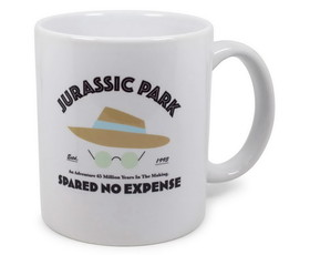 Surreal Entertainment SRE-CMG-JP-EST-C Jurassic Park "Spared No Expense" Ceramic Mug | Holds 11 Ounces