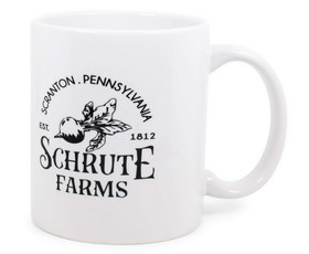 Surreal Entertainment SRE-CMG-OFF-SFRMW-C The Office "Schrute Farms" Ceramic Mug Exclusive | Holds 11 Ounces