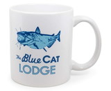 Surreal Entertainment SRE-CMG-OZK-BLC-C Ozark Blue Cat Lodge Ceramic Mug | Holds 11 Ounces