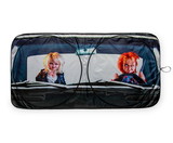 Surreal Entertainment SRE-CS-CDP-CAR-C Child's Play Chucky Sunshade for Car Windshield | 64 x 32 Inches
