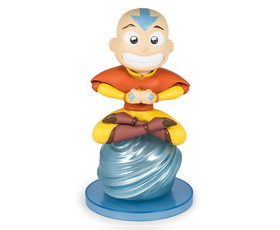 Surreal Entertainment SRE-GNM-LAB-BND-C Avatar: The Last Airbender Aang Figure Garden Gnerd Gnome Statue, 8 Inches