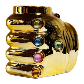 Surreal Entertainment SRE-MCMGIGNTLEFT-C Marvel Avengers Thanos Infinity Gauntlet Ceramic Coffee Mug | 20 Oz