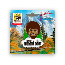 Surreal Entertainment Bob Ross "Happy Little Comic-Con" Exclusive Enamel Collector Pin