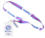 Surreal Entertainment SRE-YD-LOST-OCEN-C Lost Oceanic Airlines Lanyard with ID Card & Charm