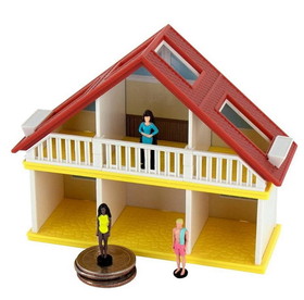 Super Impulse SUI-5011M-C Worlds Smallest Barbie Malibu Dream House (Assorted Figures)