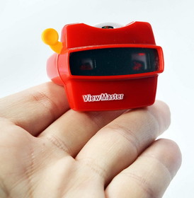 World's Smallest Mattel Viewmaster Retro Mini Toy