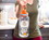 Silver Buffalo SVB-AVA503L5-C Avatar Chibi Aang & Appa Twist Spout Water Bottle And Sticker Set | 32 Ounces