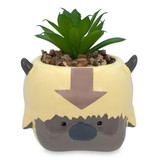 Silver Buffalo SVB-AVA517EH-C Avatar: The Last Airbender Appa 6-Inch Ceramic Planter With Artificial Succulent