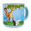 Silver Buffalo SVB-DIS633E1-C Disney Bambi Meadow Scene Ceramic Camper Mug | Holds 20 Ounces
