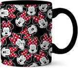 Silver Buffalo SVB-DL130532-C Disney Minnie Mouse All Over 14 Ounce Ceramic Mug