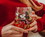 Silver Buffalo SVB-DL14056FB-C Disney Mickey Mouse Christmas Wreath Stemless Wine Glass | Holds 20 Ounces