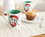 Silver Buffalo SVB-DL14073J-C Mickey and Minnie Mouse Holiday Mugs, Set of 2 | Each Holds 14 Ounces
