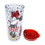 Silver Buffalo SVB-DL1547BL-C Disney Minnie Mouse Travel Tumbler with Slide Close Lid | Holds 20 Ounces