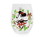 Silver Buffalo SVB-DL16266FB-C Disney Minnie Mouse Christmas Wreath Stemless Wine Glass | Holds 20 Ounces