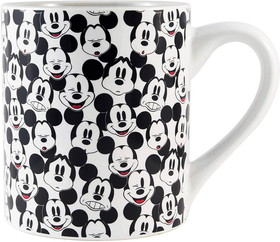 Disney Mickey Mouse Face Pattern 14oz Ceramic Coffee Mug