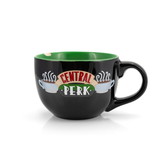Silver Buffalo Friends Central Perk Ceramic Mug - Large Mug For Soups & More - Holds 24 Ounces