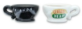 Silver Buffalo SVB-FRD455K2-C Friends Black And White Central Perk Ceramic Salt And Pepper Shakers